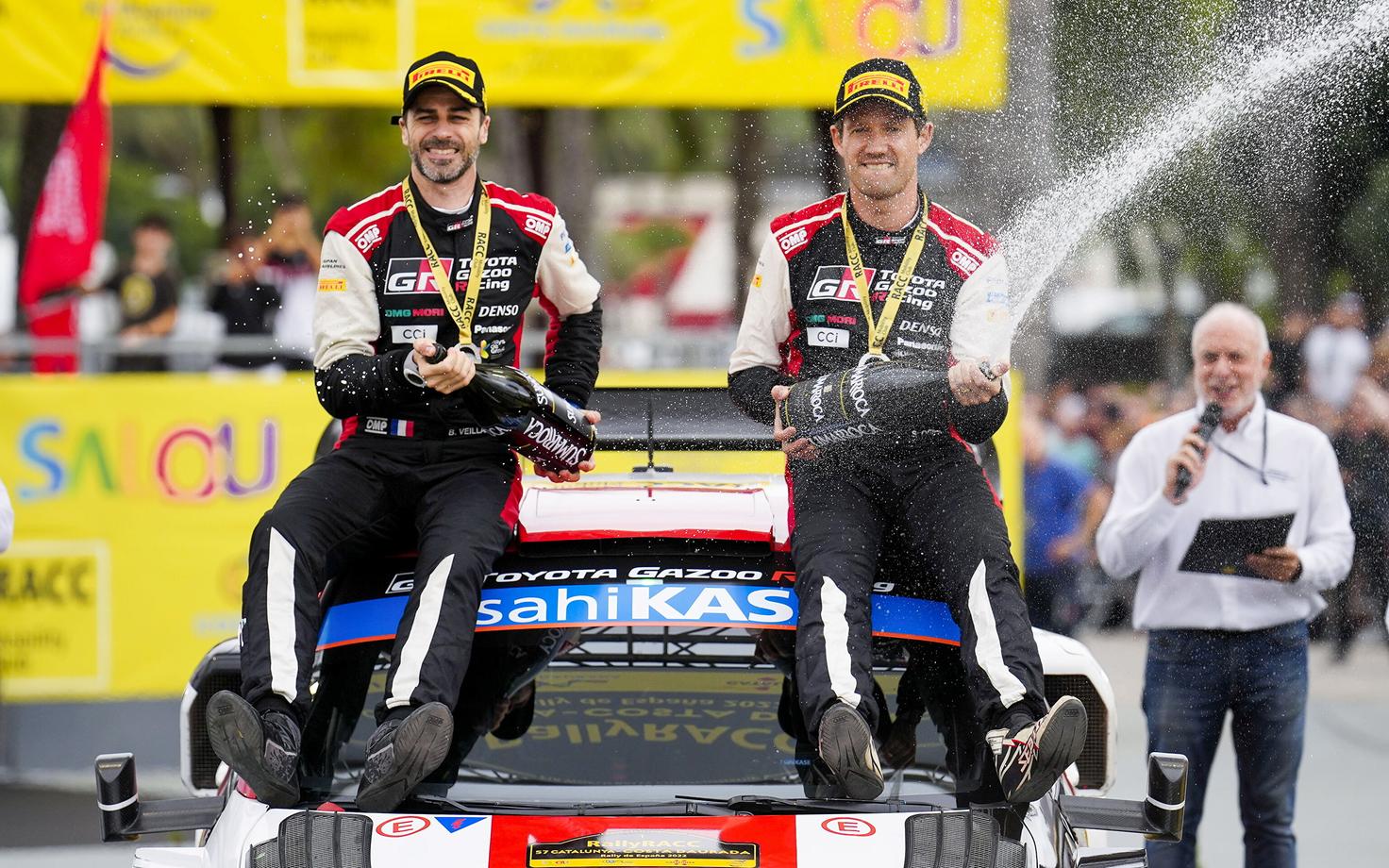Benjamin Veillas (vasakul) ja Sebastien Ogier (paremal)