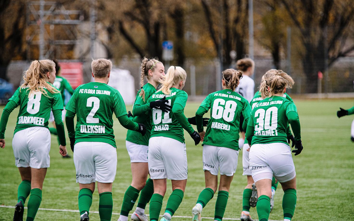 Jalgpalli naiste meistriliiga: Tallinna FC Flora - Saku Sporting