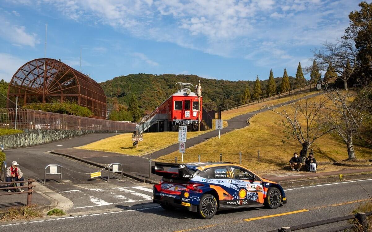 Autoralli MM-etapp Jaapanis