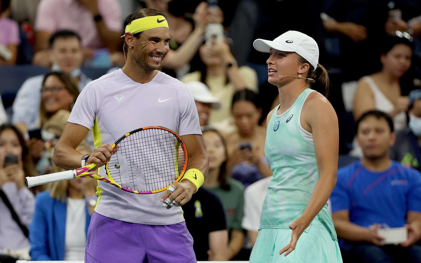 Rafael Nadal ja Iga Swiatek