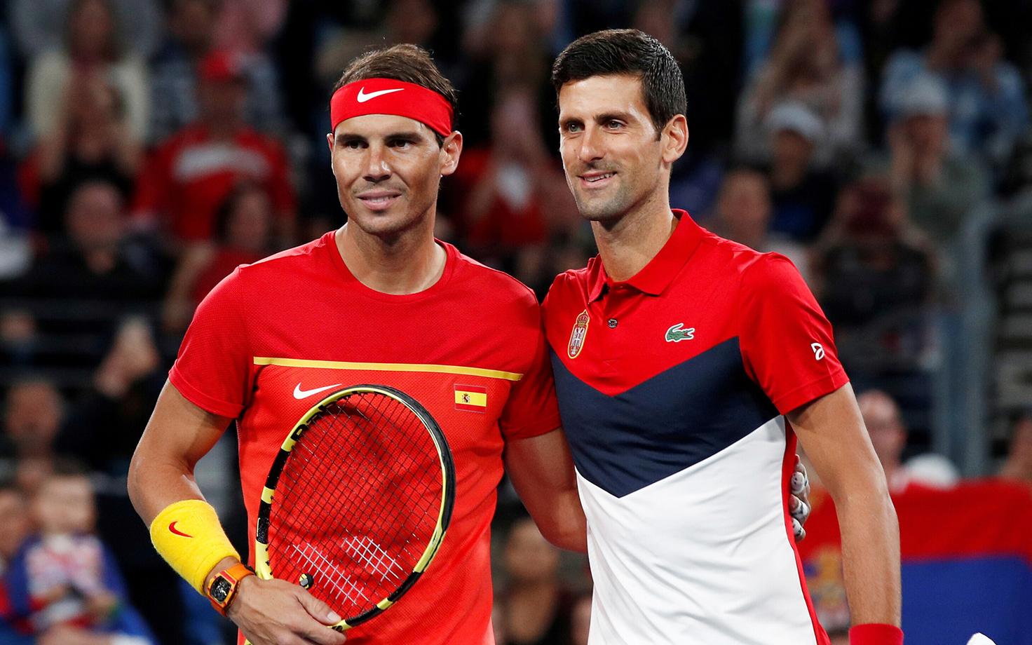Rafael Nadal ja Novak Djokovic