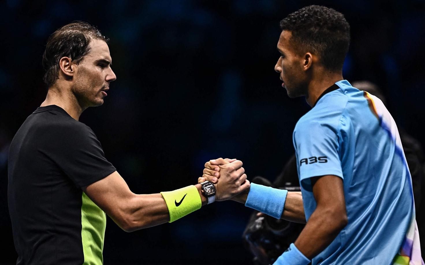 Rafael Nadal ja Felix Auger-Aliassime
