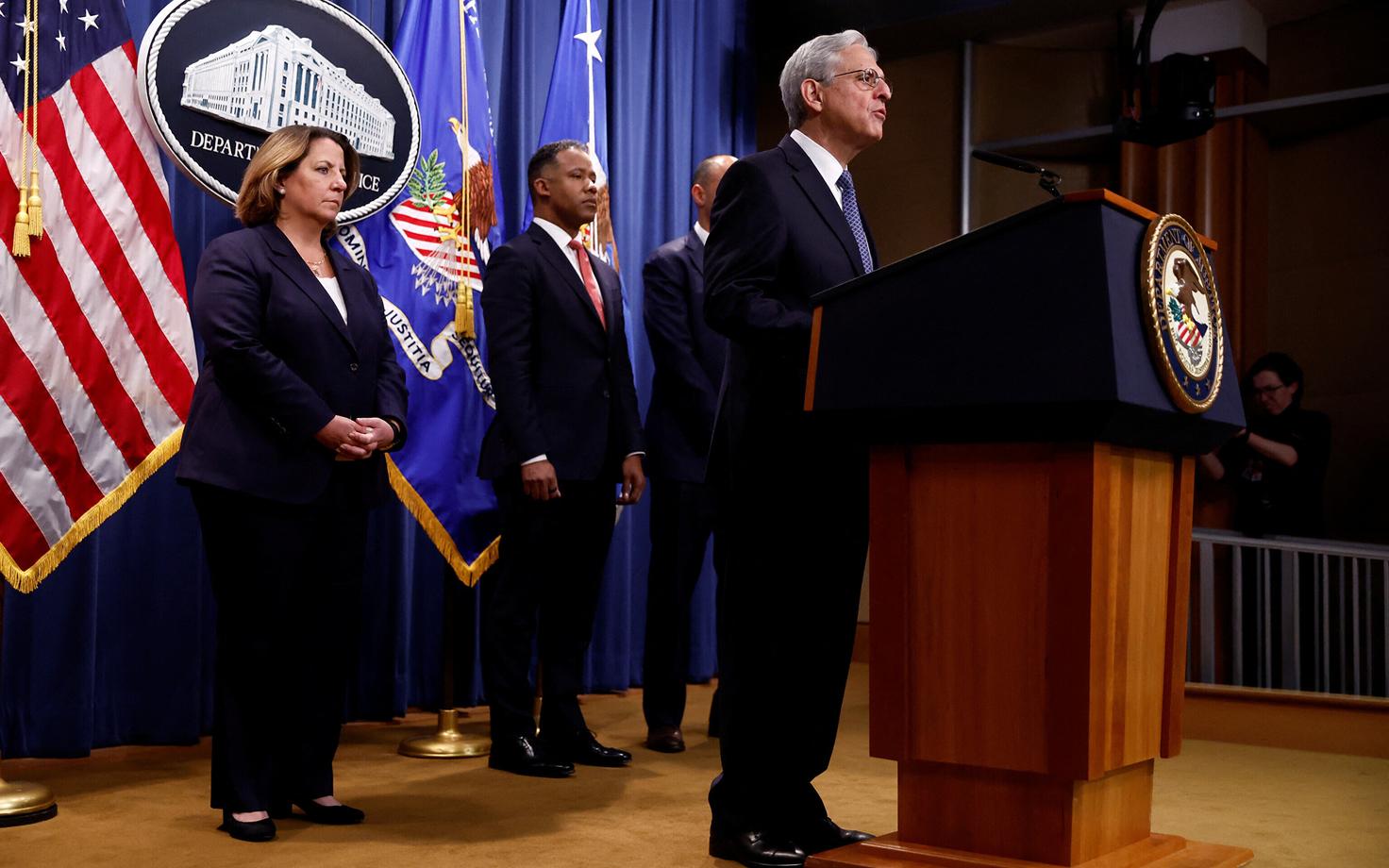 Justiitsminister Merrick Garland teatamas, et Trumpi kriminaalasja uurijaks saab Jack Smith.