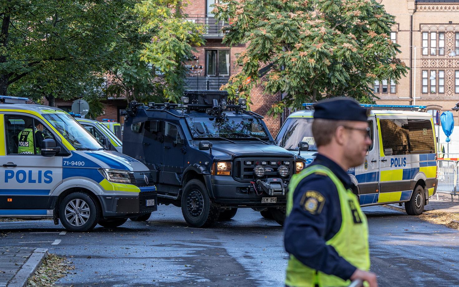 Rootsi politsei, pilt on illustratiivne