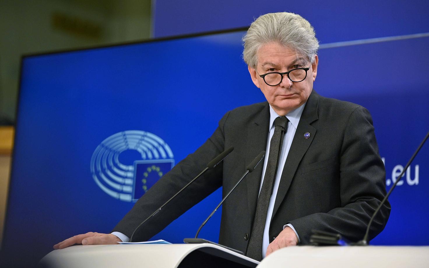 Euroopa siseturu volinik Thierry Breton