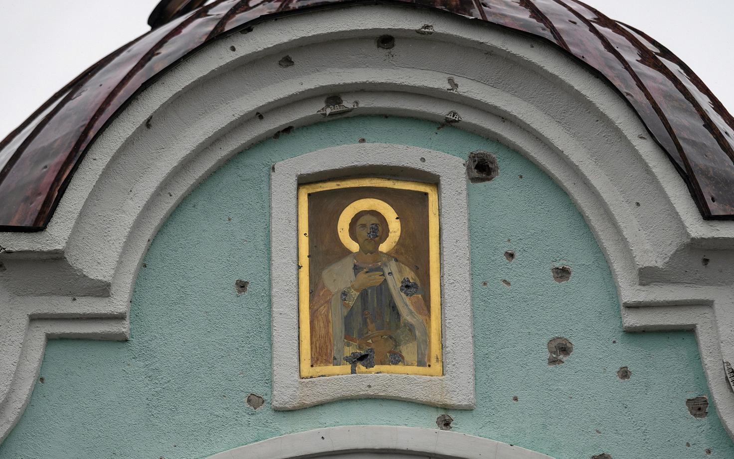 Церковь на территории Украины.