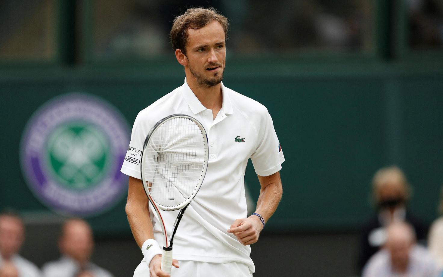 Daniil Medvedev 2021. aastal Wimbledonis.