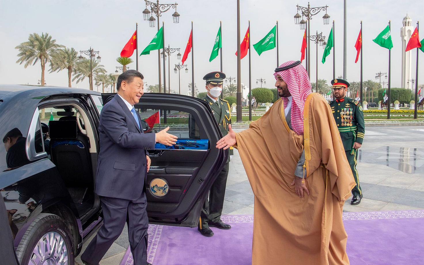 Xi Jinping ja Mohammed bin Salman