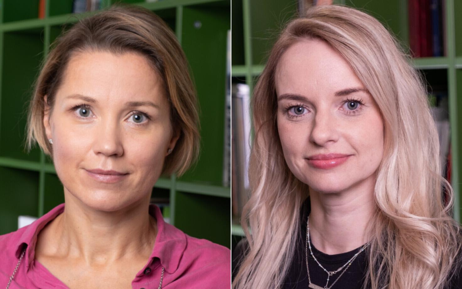 Helen Sulg ja Kersti Liivorg