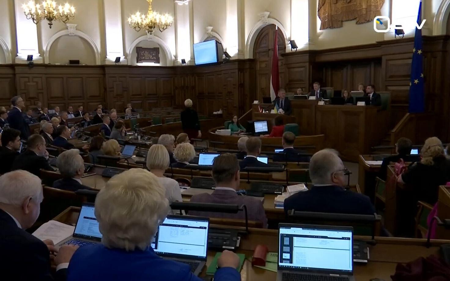 Läti parlament.