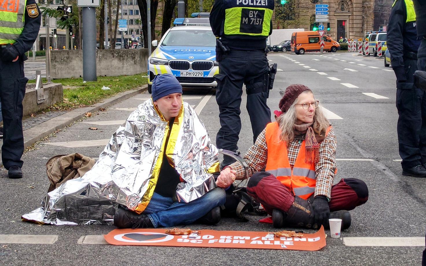 Экоактивисты в Германии.