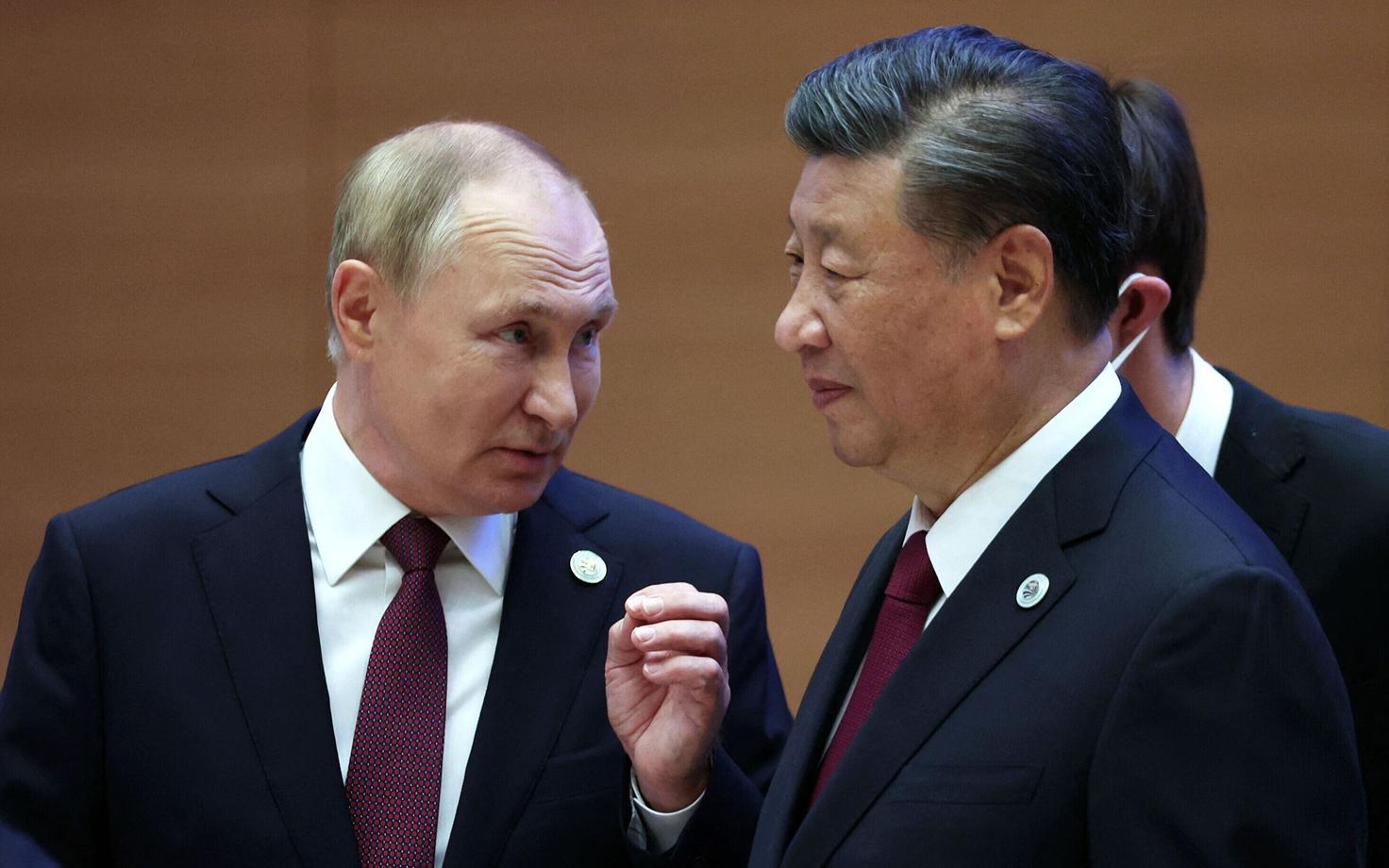 Vladimir Putin ja Xi Jinping