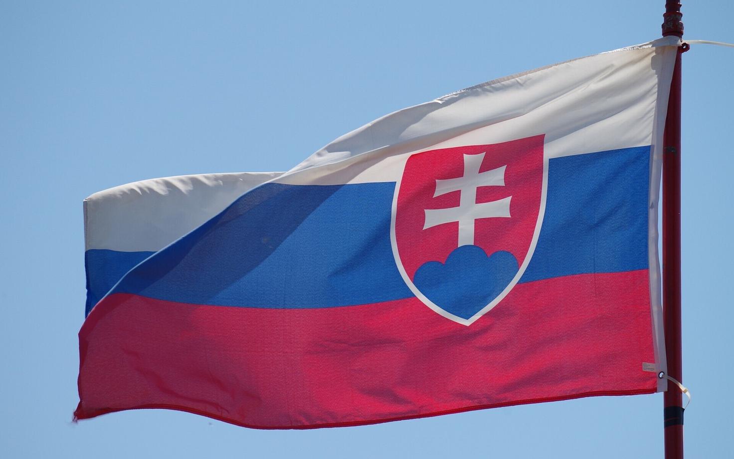 Флаг Словакии.