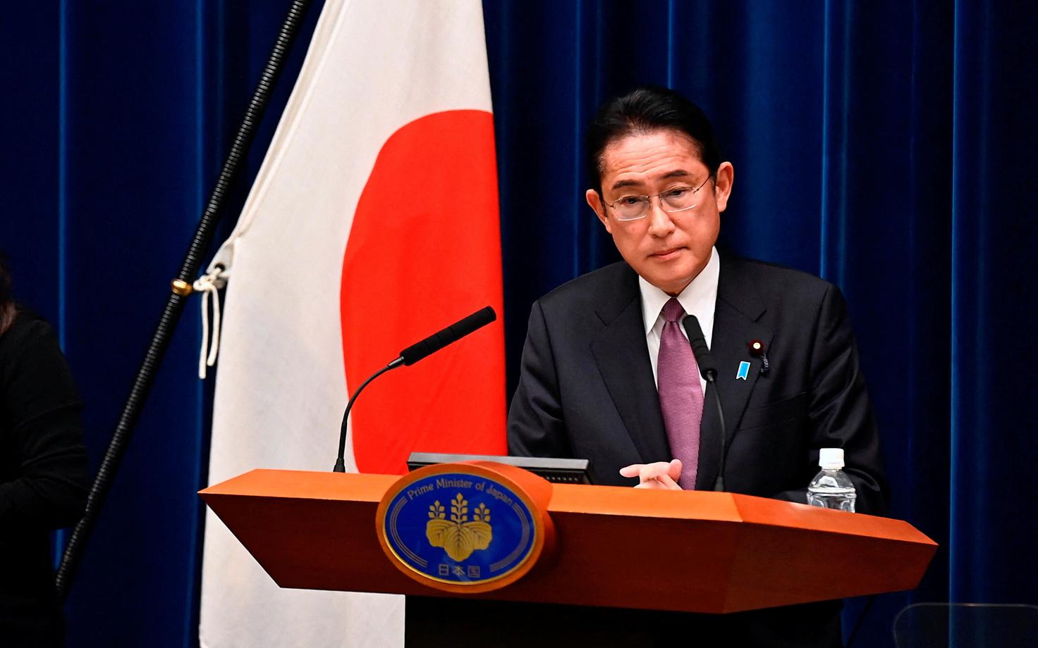 Jaapani peaminister Fumio Kishida