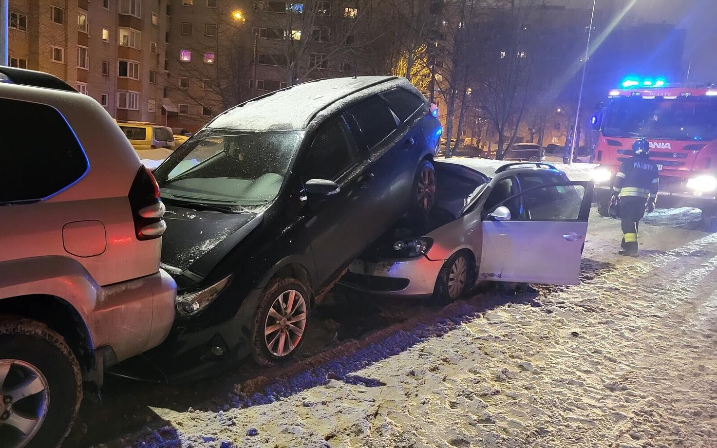 Авария в Нарве.