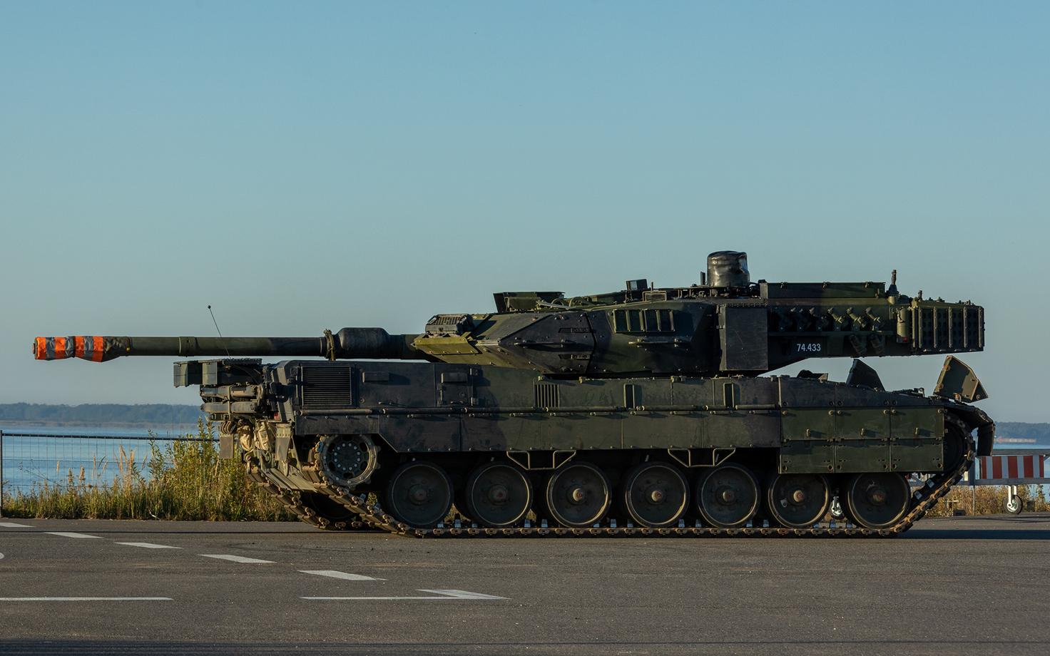 Боевой танк Leopard 2A7.