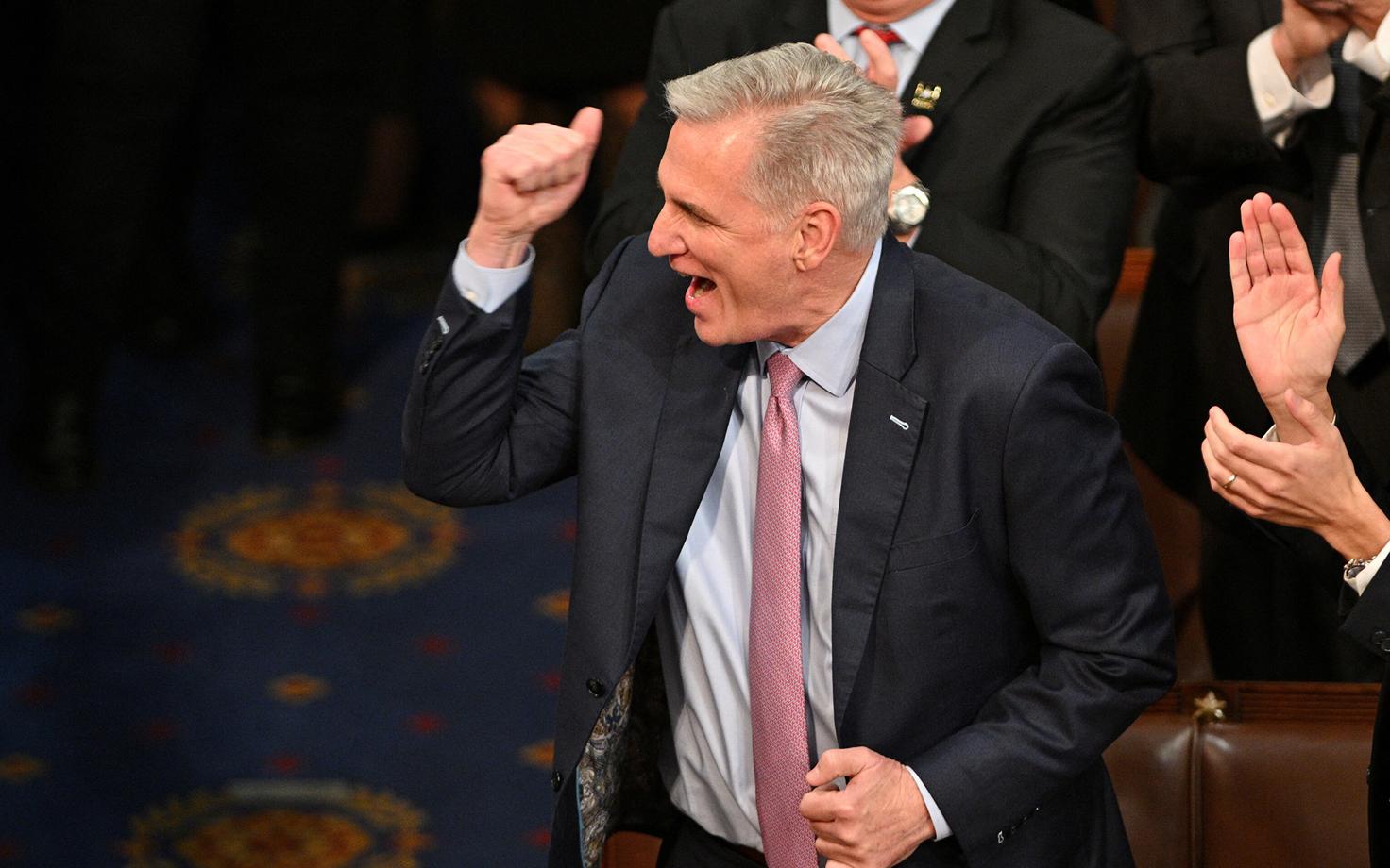 Vabariiklane Kevin McCarthy valiti spiikriks.