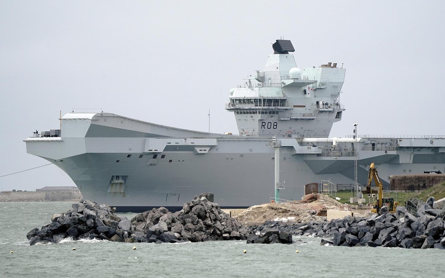 Suurbritannia lennukikandja HMS Queen Elizabeth