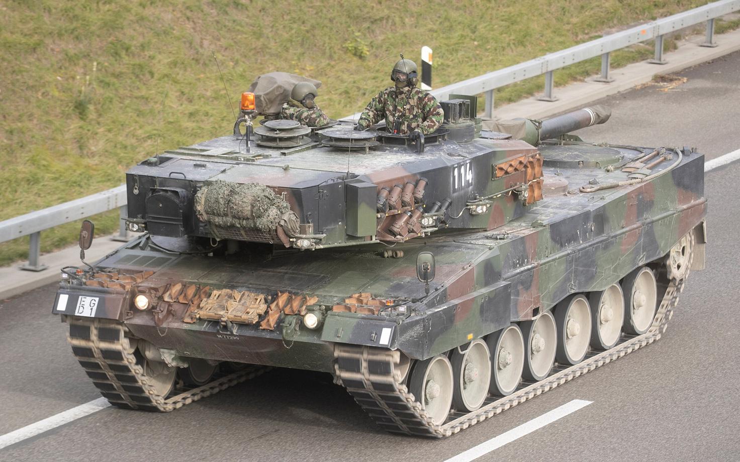 Saksamaal toodetud tank Leopard