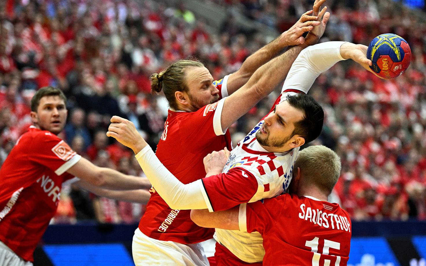 Käsipalli MM: Taani - Horvaatia
