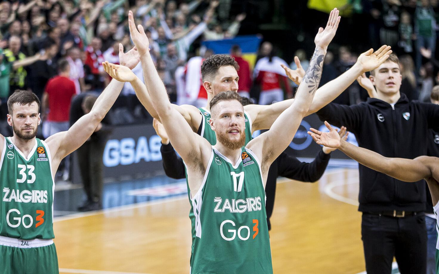 Kaunase Žalgirise mängijad