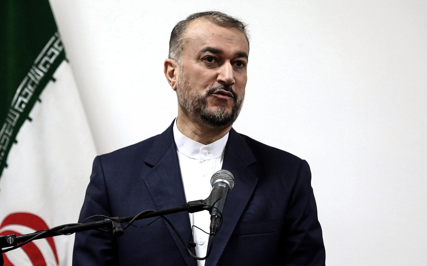 Iraani välisminister Hossein Amir-Abdollahian