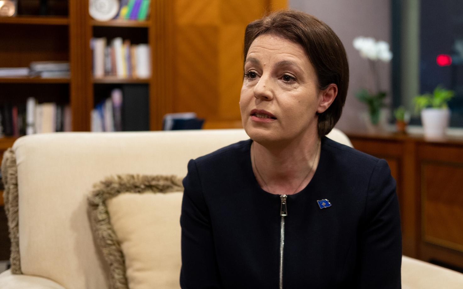 Kosovo välisminister Donika Gërvalla-Schwarz.