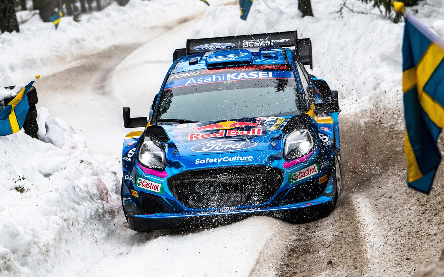 Ott Tänak - Martin Järveoja Rootsi MM-rallil