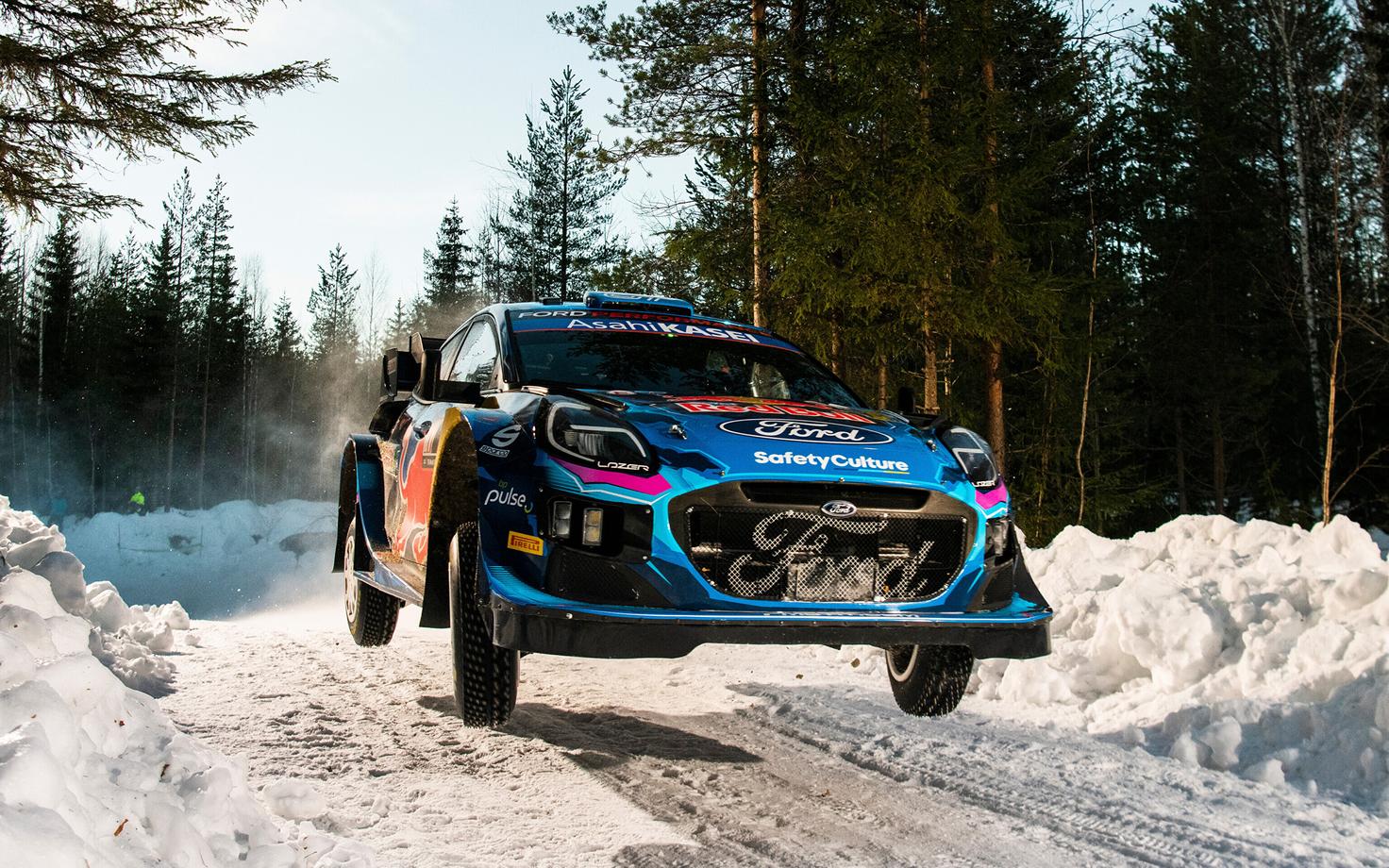 Ott Tänak - Martin Järveoja Rootsi MM-rallil