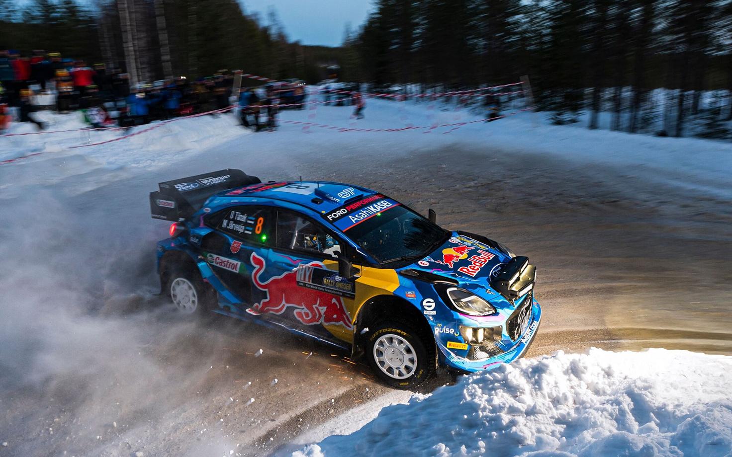 Ott Tänak - Martin Järveoja Rootsi MM-rallil