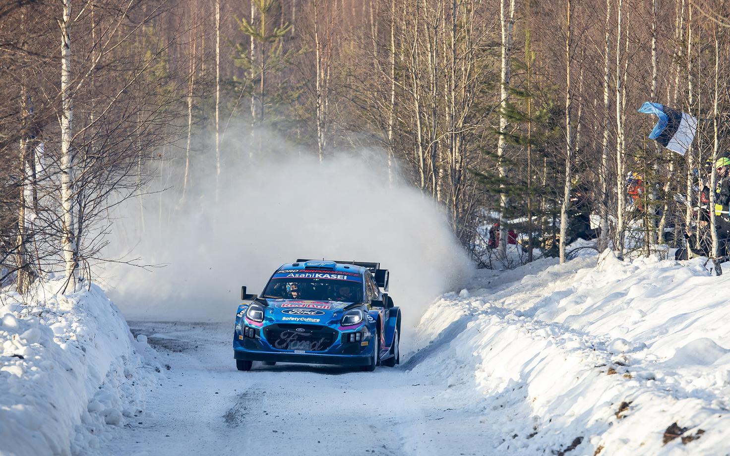 Ott Tänak - Martin Järveoja Rootsi MM-rallil