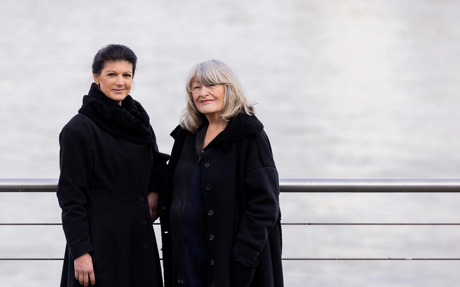 Sahra Wagenknecht ja Alice Schwarzer