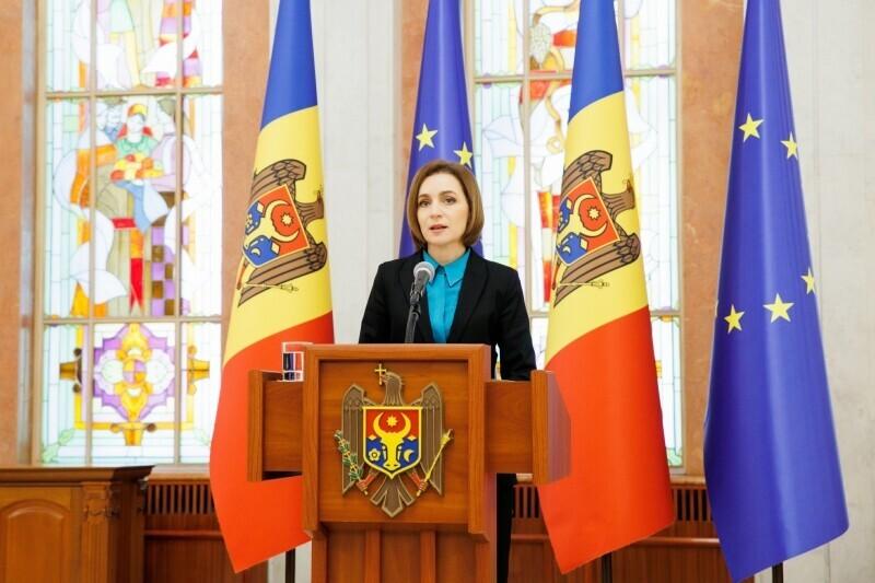 Президент Молдовы Майя Санду.