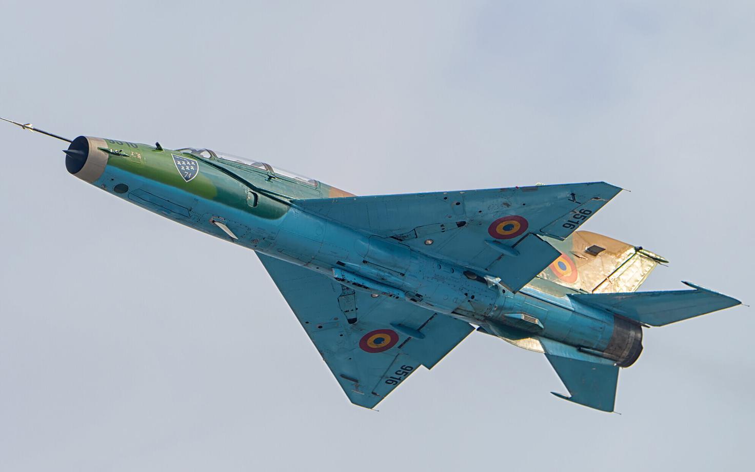 Rumeenia Mig-21 hävituslennuk