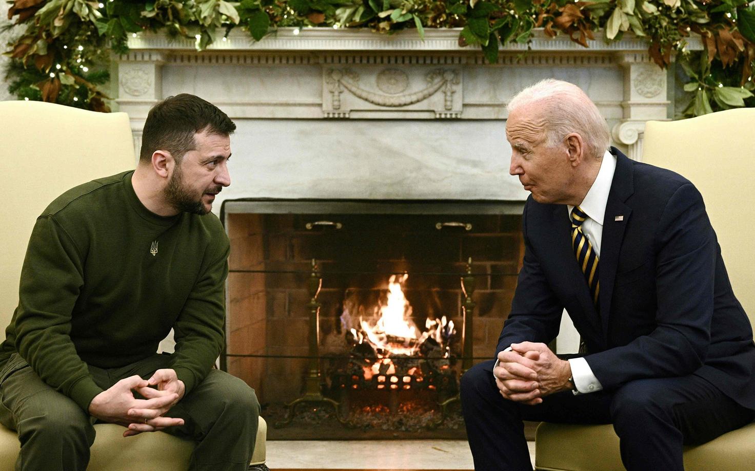 Ukraina president Volodõmõr Zelenski kohtus USA presidendi Joe Bideniga oma Washingoni visiidi ajal