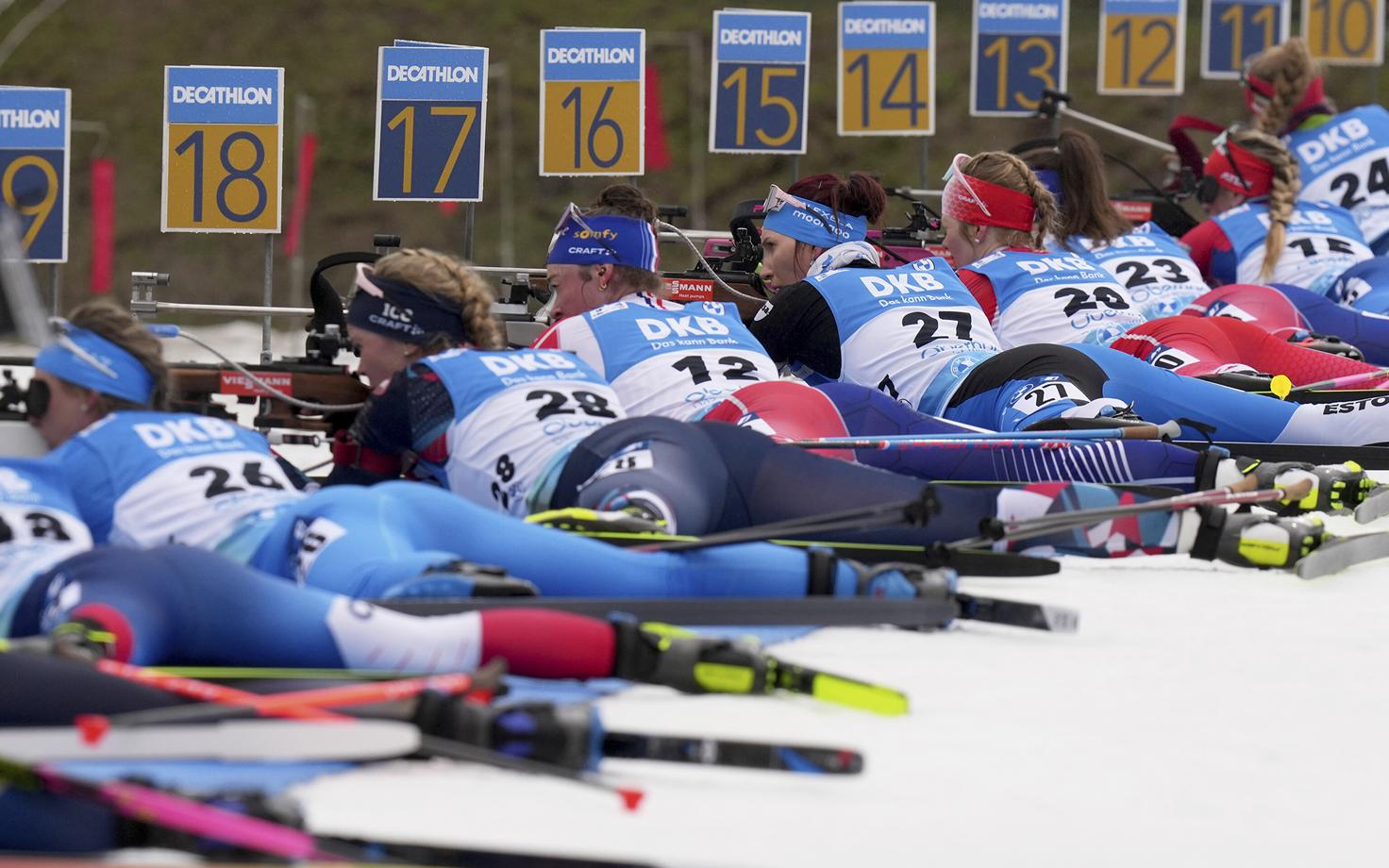 Tuuli Tomingas (nr 27) läbis mõlemad lamadestiirud puhaste paberitega.