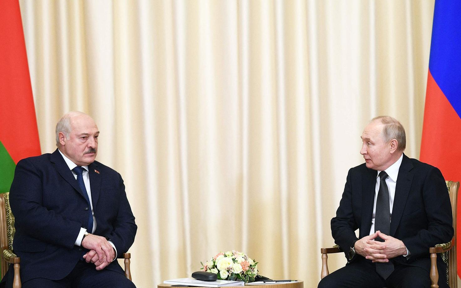 Valgevene president Aljaksandr Lukašenka ja Venemaa president Vladimir Putin