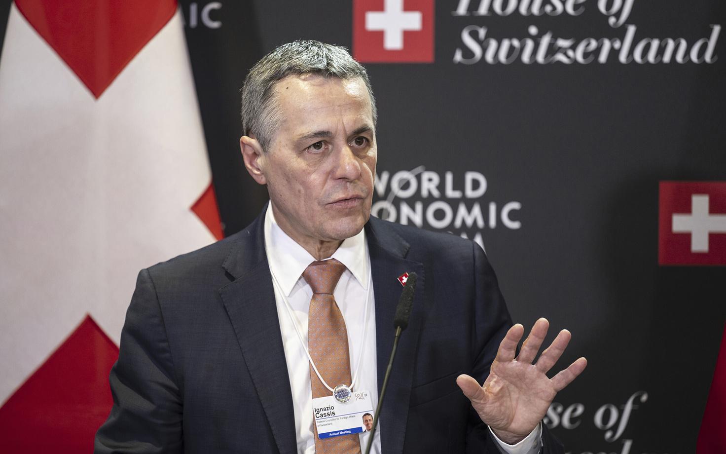 Šveitsi välisminister Ignazio Cassis