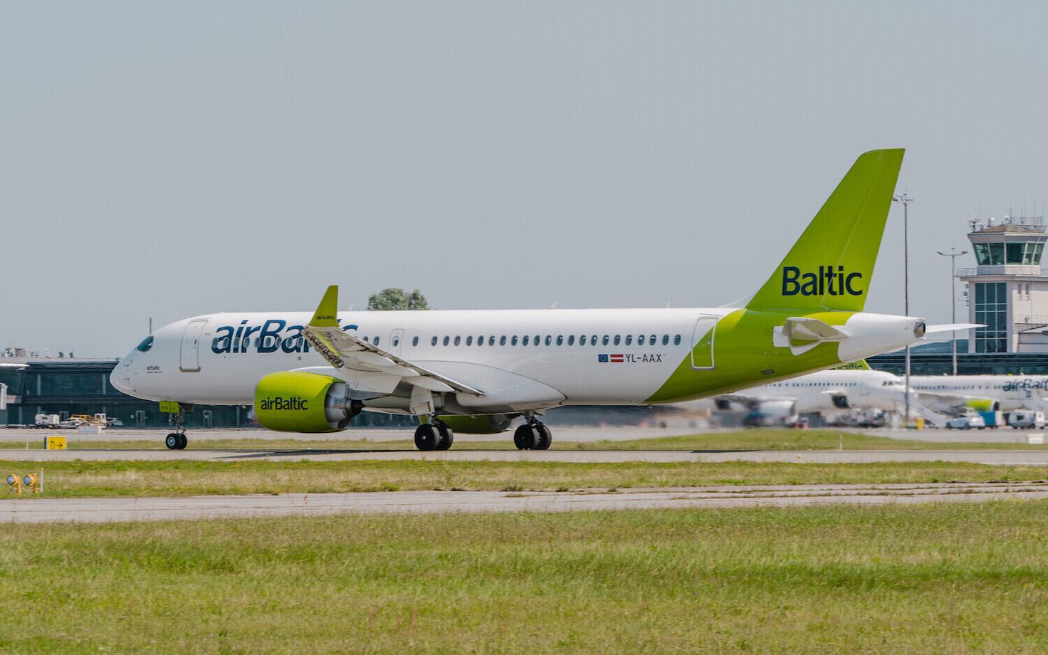 Самолеты airBaltic.