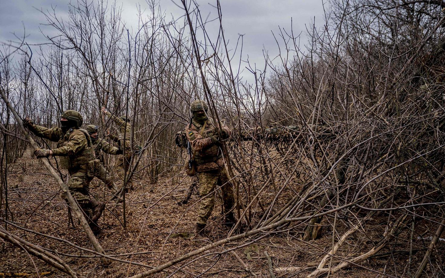 Украинские военнослужащие.