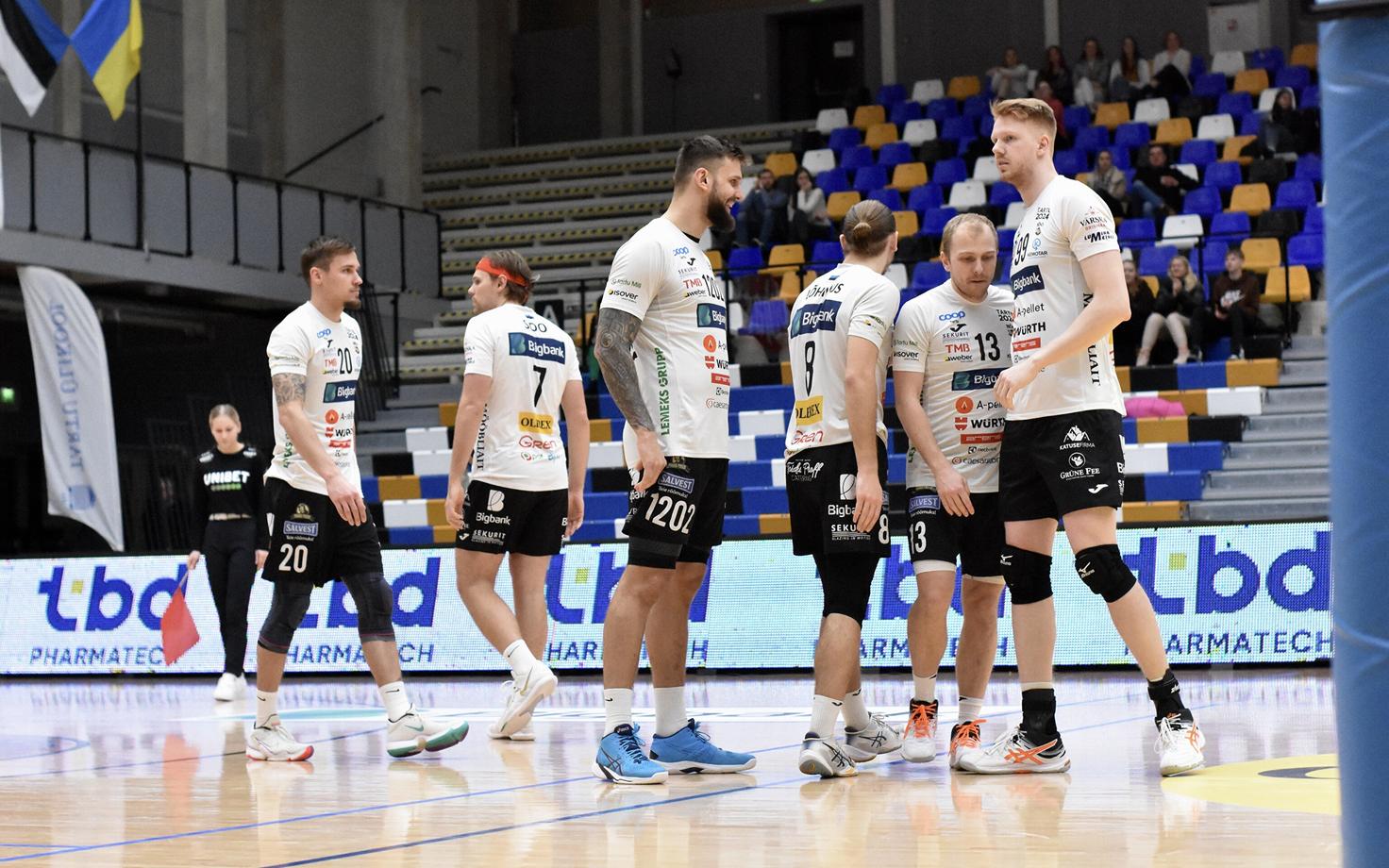 Võrkpalli meeste meistriliiga poolfinaal: Tartu Bigbank - Pärnu VK