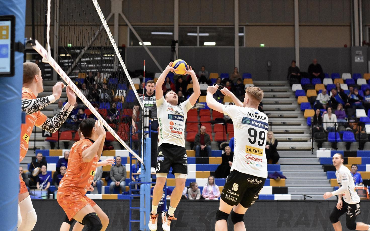Võrkpalli meeste meistriliiga poolfinaal: Tartu Bigbank - Pärnu VK