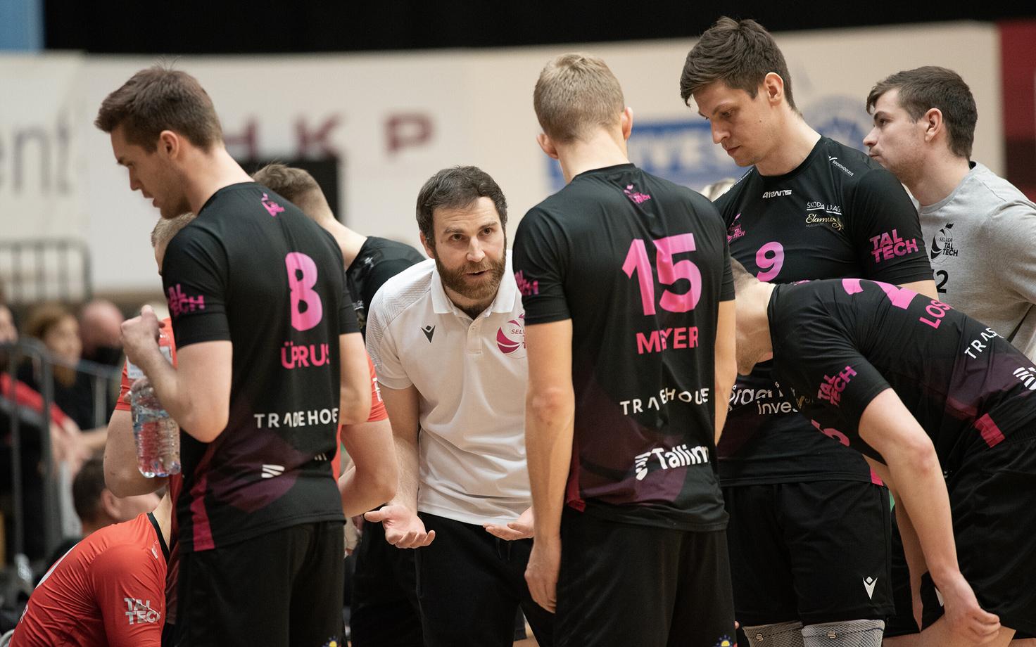 Võrkpalli Eesti meistriliiga poolfinaal: Selver/TalTech – Barrus Võru VK