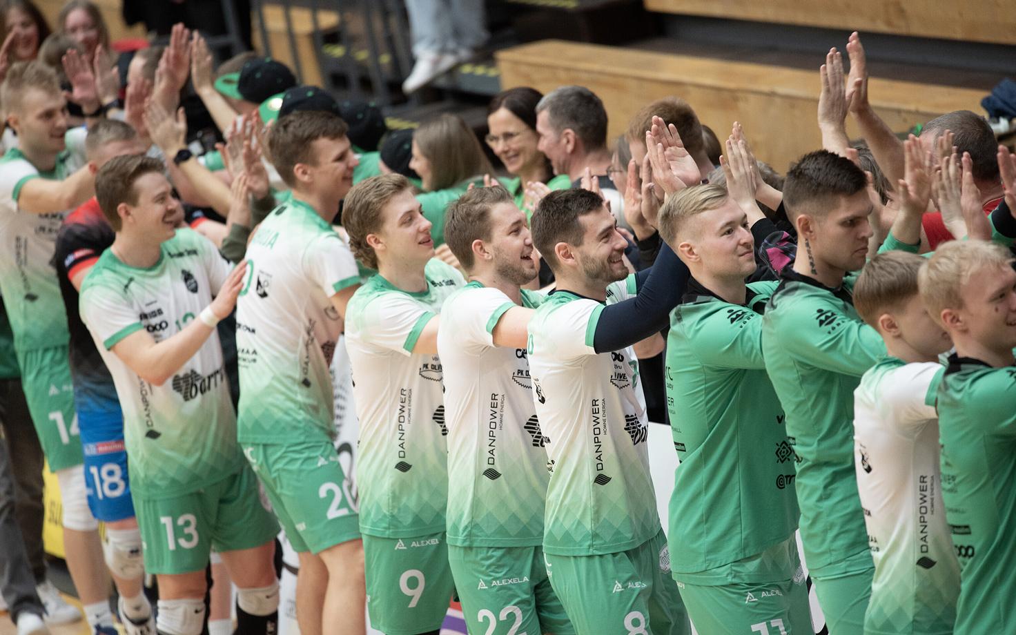 Võrkpalli Eesti meistriliiga poolfinaal: Selver/TalTech – Barrus Võru VK