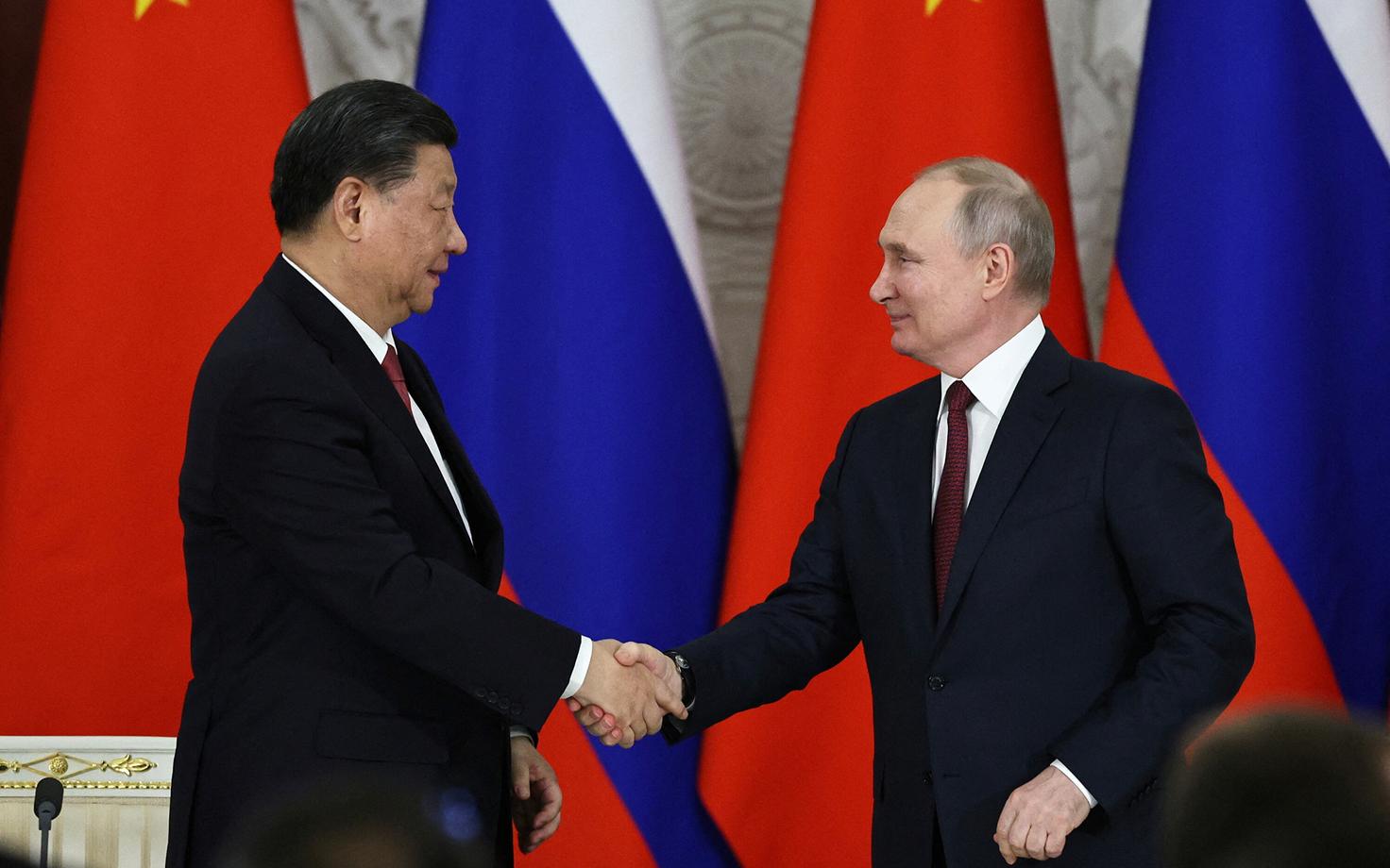Hiina president Xi Jinping ja Vene president Vladimir Putin