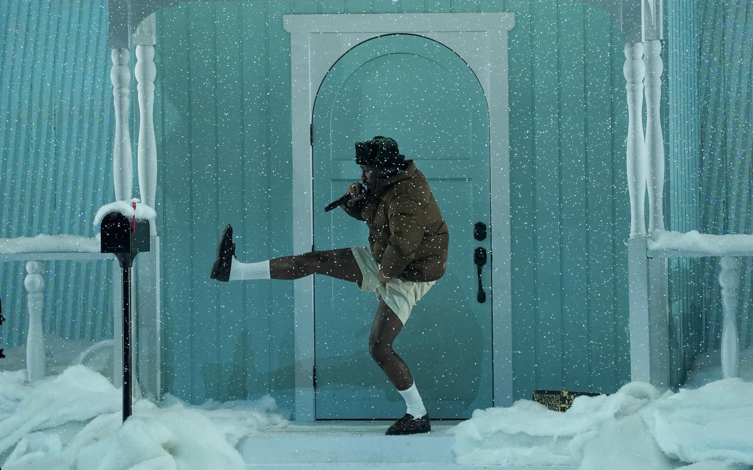 Tyler, the Creator Ameerika muusikaauhindade jagamisel aastal 2021.