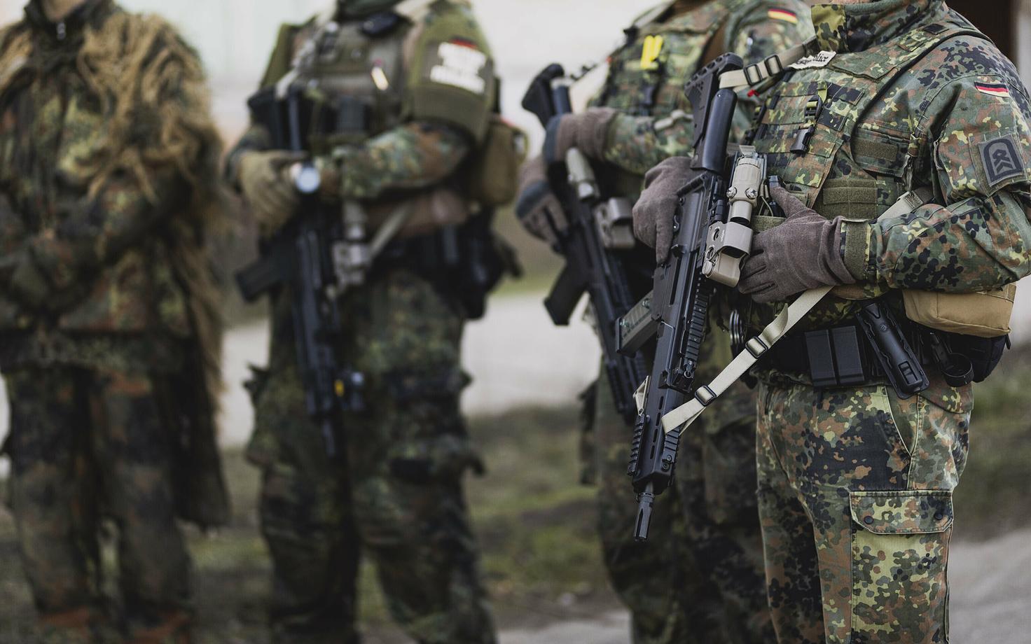 Saksa Bundeswehri sõdurid 2023. aasta märtsis