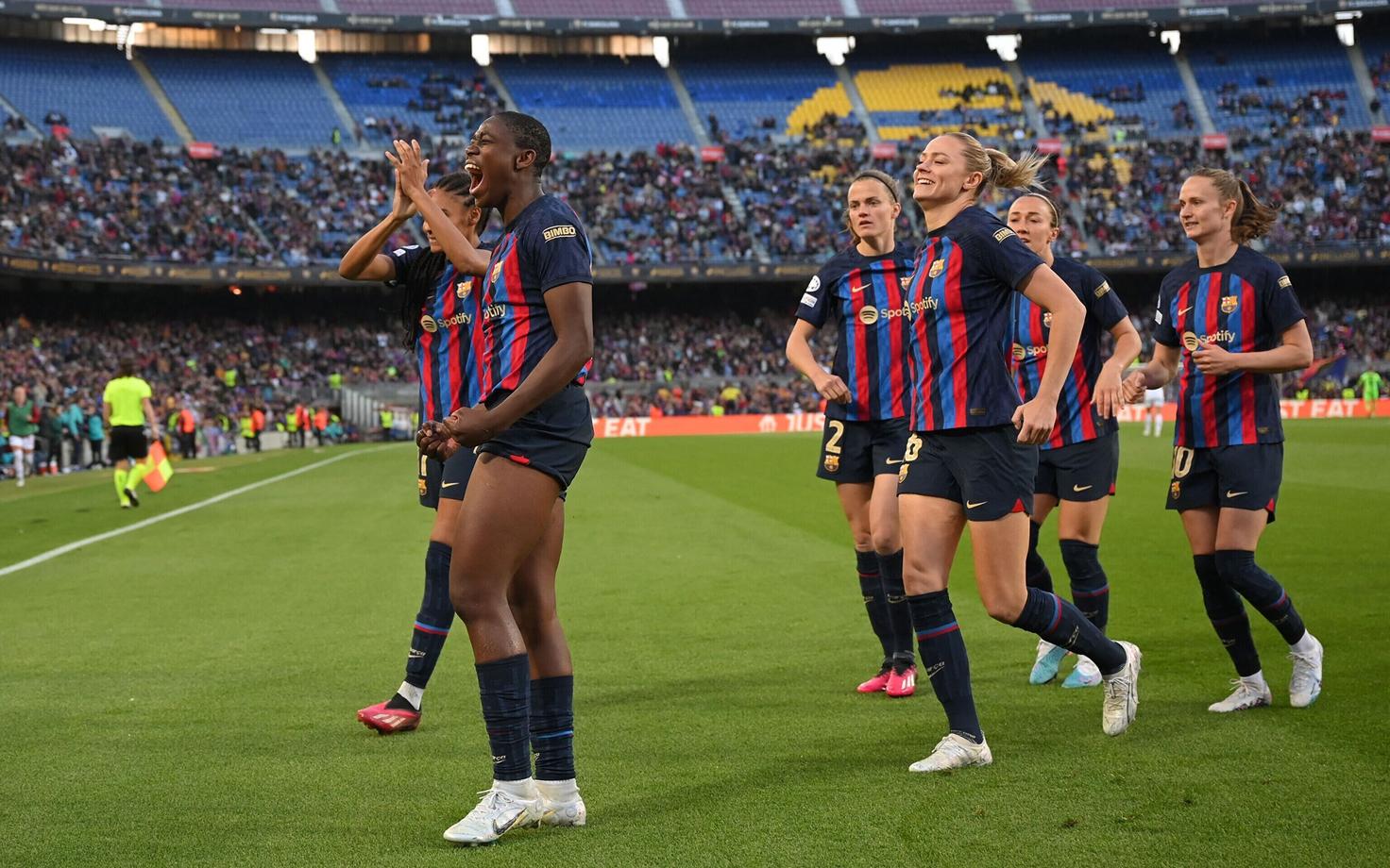 Barcelona naiskonna mängijad