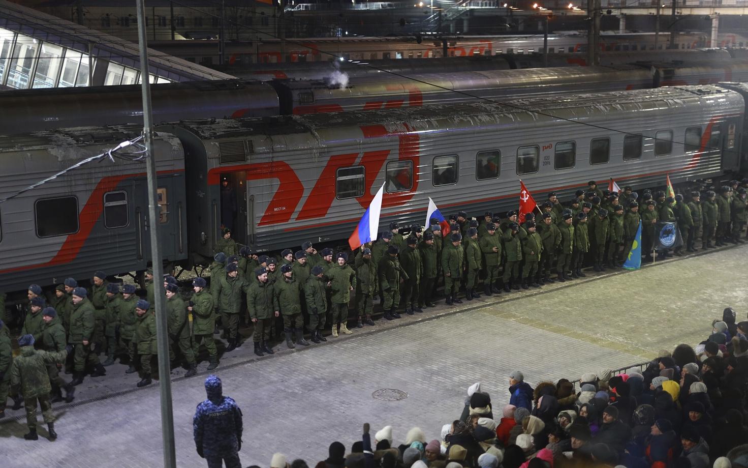 Mobiliseeritud Vene mehed Tjumeni oblastis detsembris