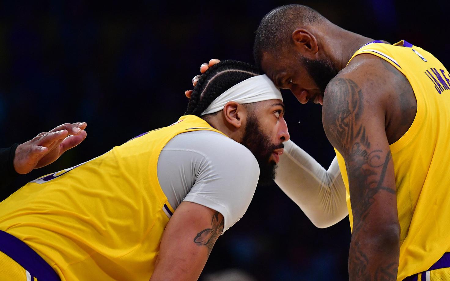 Anthony Davis ja LeBron James